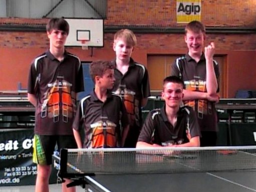 von links: Erik, Valentin, Johannes, Jeremy, Lucas Image