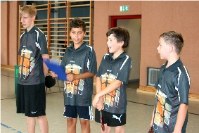 von links: Moritz, Jamy Dean, Marcel, Niklas Image