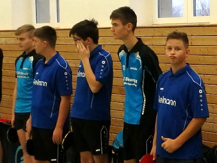 von links: Luca, Tarek, Marcel, Till, Michel Image